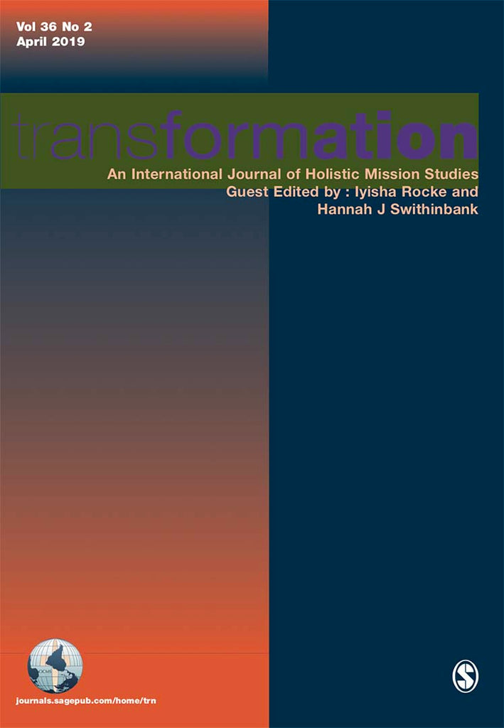Transformation journal : Tearfund special (English)