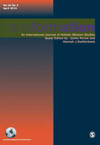 Transformation journal : Tearfund special (English)