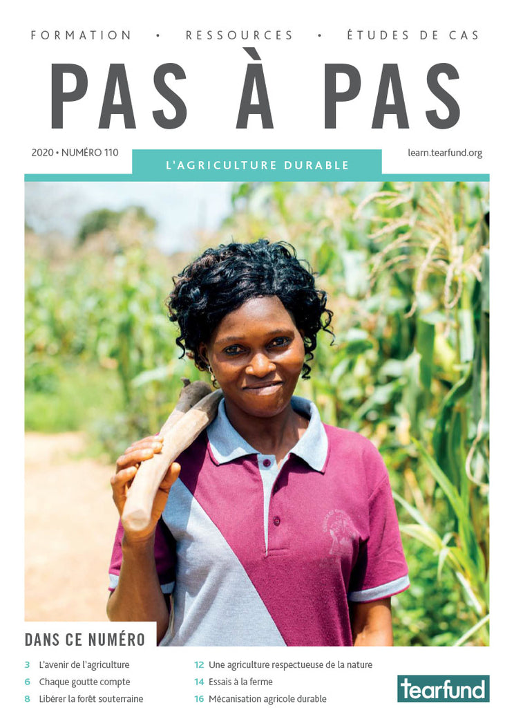 Pas à Pas 110 : L'agriculture durable (français) (Pack 10 exemplaires)