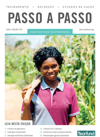 Passo a Passo 110: Agricultura sustentável (portugués) (Paquete de 10 números)