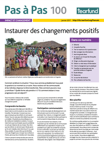 Paso a paso 100: Impacto y cambio (francés) (Paquete de 10 números)