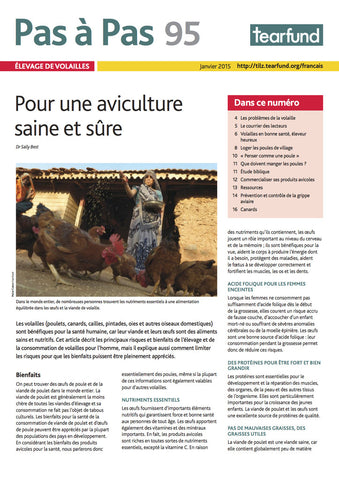 Footsteps 95: Poultry keeping (French)