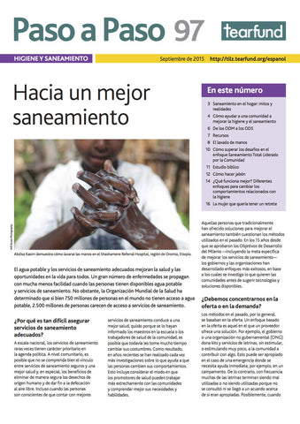 Footsteps 97: Hygiene and sanitation (Spanish)