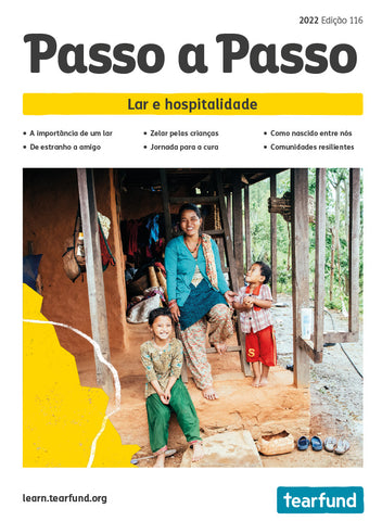Pas à Pas 116: Le « chez-soi » et l’hospitalité (portugais) (Pack 10 exemplaires)